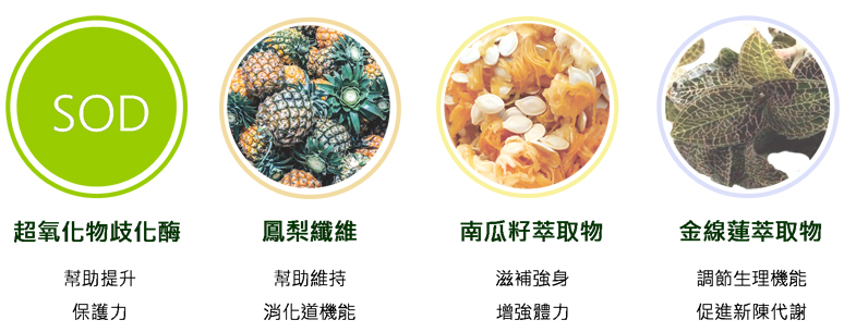 植物複合酵素四大特色